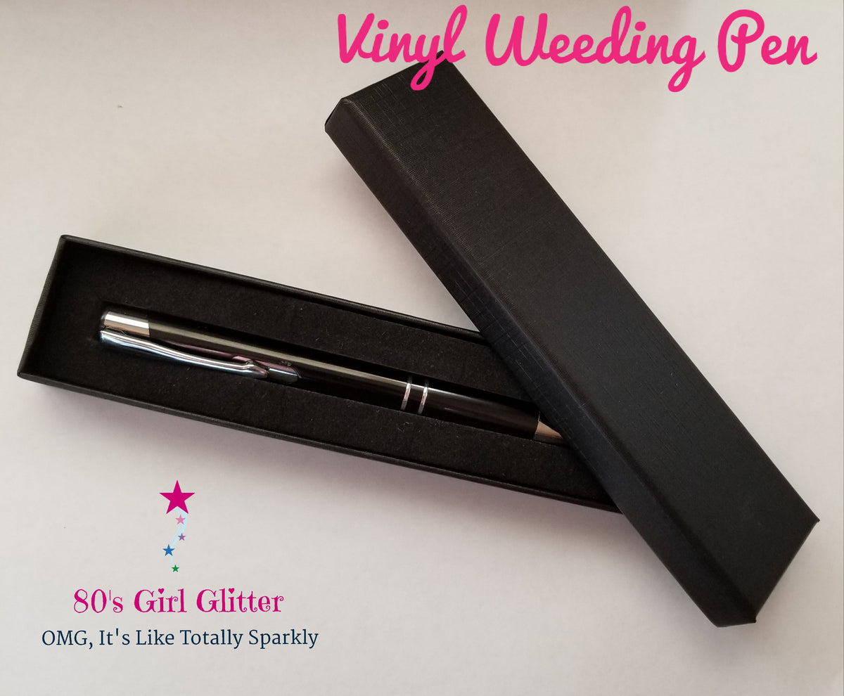 Glitter Vinyl Weeding Pen - Glitter Weeding Tool – 80's Girl Glitter