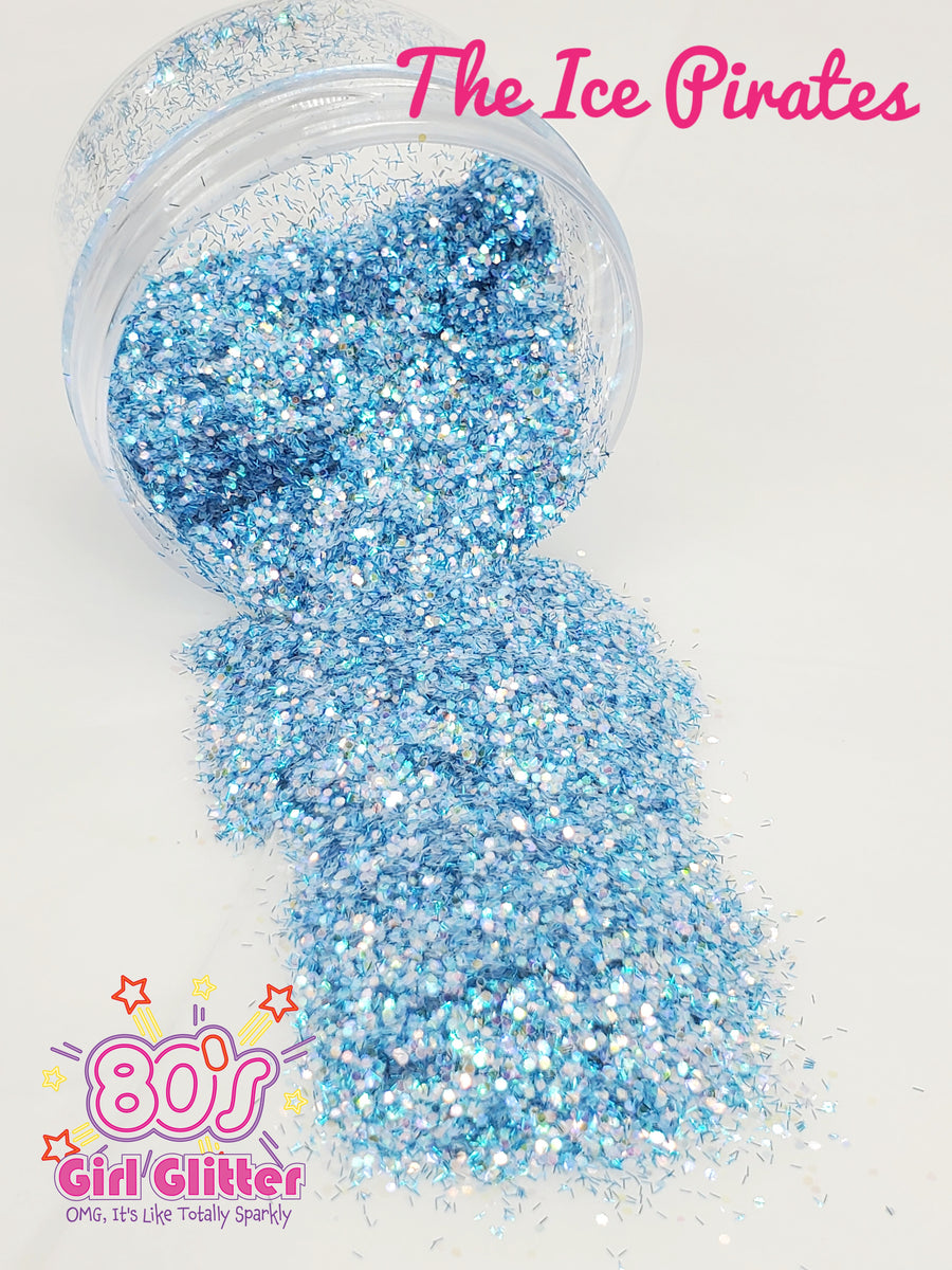 The Ice Pirates - Glitter - Blue Glitter - Tumbler Glitter - Slime Gli –  80's Girl Glitter