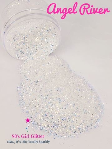 Angel River - Glitter - White Glitter - White Fine Glitter