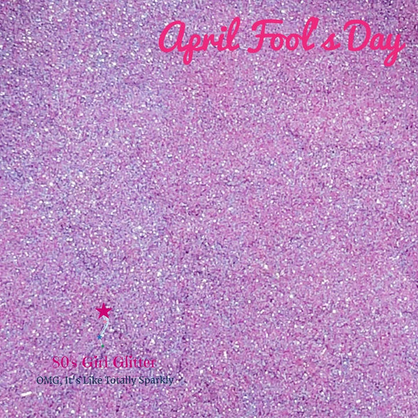 April Fool's Day - Glitter - Pink and Purple Microfine Glitter Mix