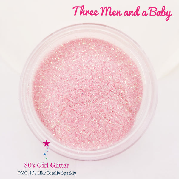 Three Men and a Baby - Glitter - Pink Glitter - Baby Pink Ultra Fine Glitter