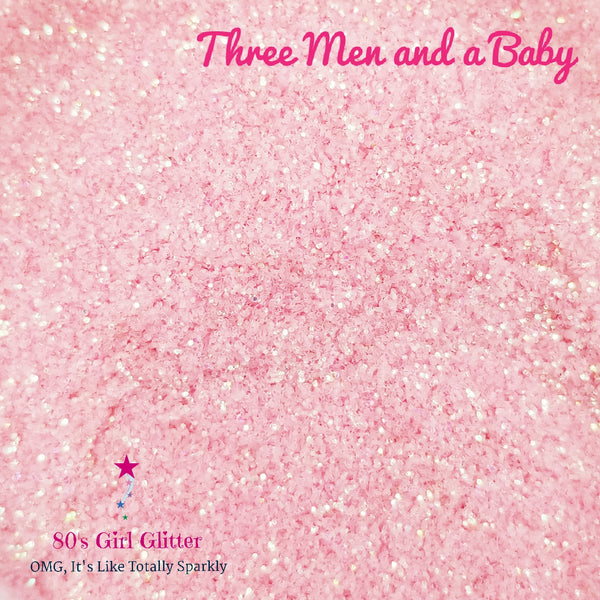 Three Men and a Baby - Glitter - Pink Glitter - Baby Pink Ultra Fine Glitter