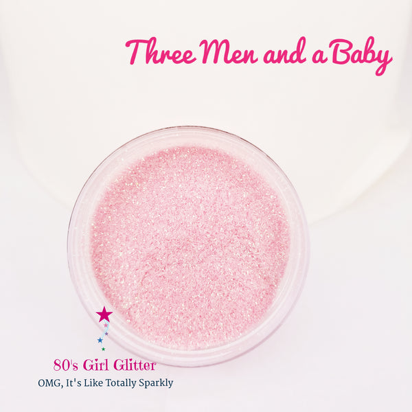 Three Men and a Baby - Glitter - Pink Glitter - Baby Pink Ultra Fine Glitter