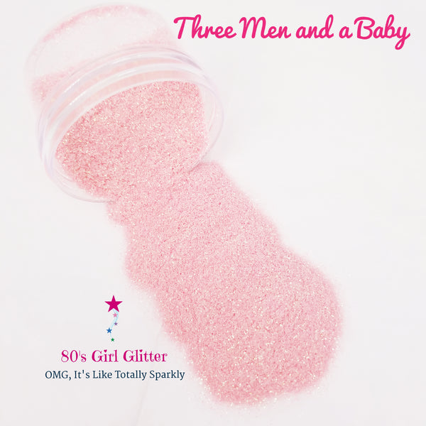 Three Men and a Baby - Glitter - Pink Glitter - Baby Pink Ultra Fine Glitter