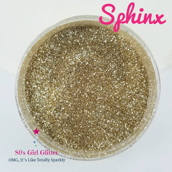 Sphinx - Glitter - Gold Glitter - Sand Glitter - Sand Metallic Glitter - Loose Glitter