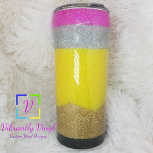The Teachers Collection - Pencil Cup Glitter Set