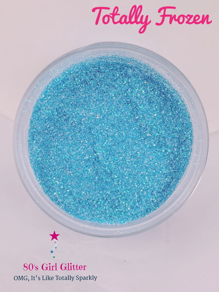 Totally Frozen - Glitter - Blue Glitter - Icy Blue Ultra Fine Glitter - Tumbler Glitter