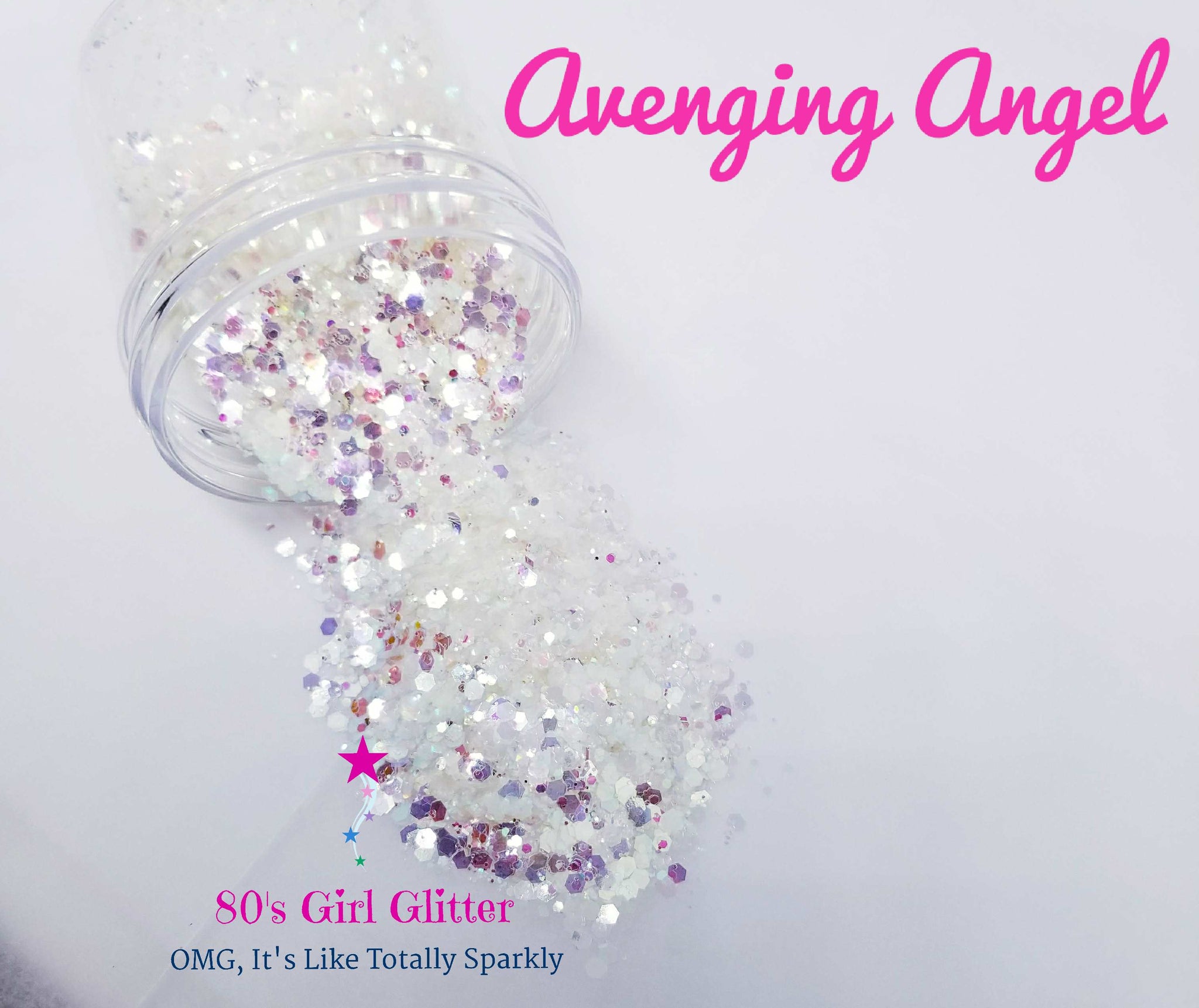 Avenging Angel - Glitter - Purple Opalescent Chunky Glitter - 80's Girl Glitter