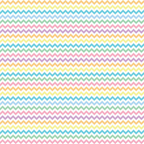 Pastel Chevron Vinyl - 12x14 Printed Vinyl