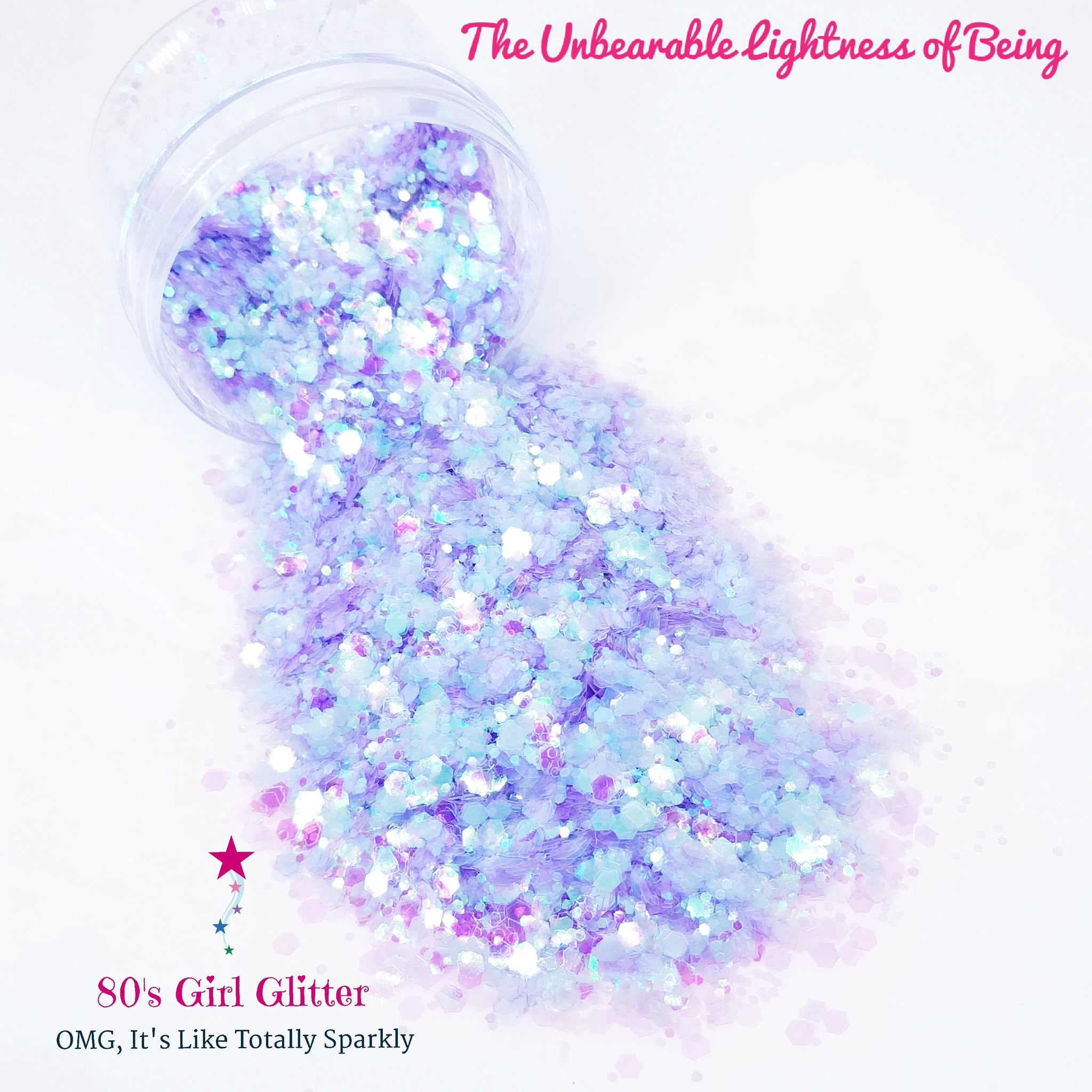 The Unbearable Lightness of Being - Glitter - Purple Glitter - Light Purple Translucent Glitter Mix