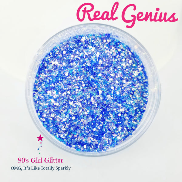 Real Genius - Glitter - Royal Blue Color Shifting Chunky Mix