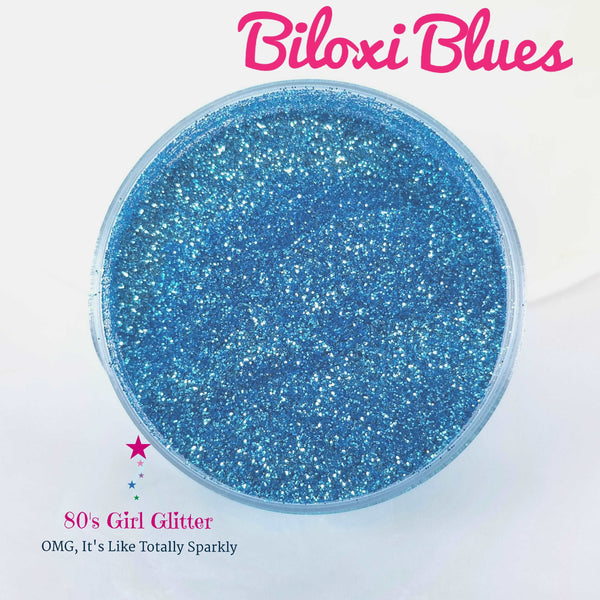 Biloxi Blues - Glitter - Blue Glitter - Azure Blue Metallic Ultra Fine Glitter