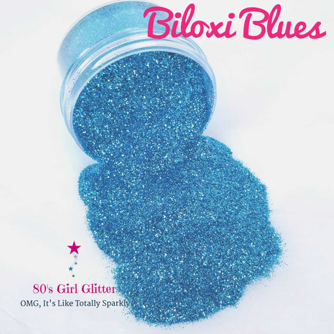 Biloxi Blues - Glitter - Blue Glitter - Azure Blue Metallic Ultra Fine Glitter