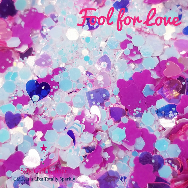 Fool for Love - Glitter - Valentine's Day Chunky Glitter