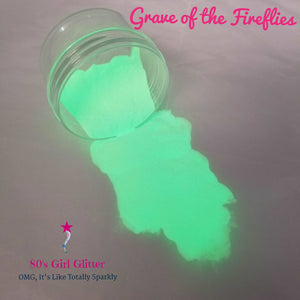 Grave of the Fireflies - Glow-in-the-dark Pigment Powder – 80's Girl Glitter