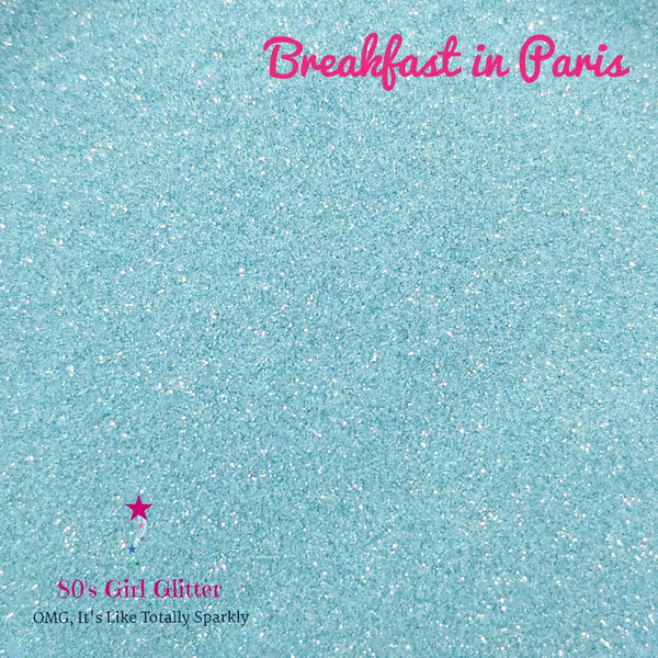 Breakfast in Paris - Glitter - Blue Glitter - Tiffany Blue Microfine Glitter