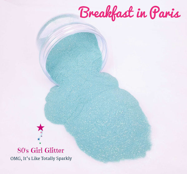 Breakfast in Paris - Glitter - Blue Glitter - Tiffany Blue Microfine Glitter