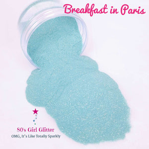 Breakfast in Paris - Glitter - Blue Glitter - Tiffany Blue Microfine Glitter