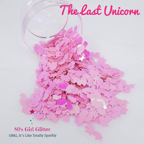 The Last Unicorn - Glitter - Pink Glitter - Unicorn Glitter - Glitter Shapes
