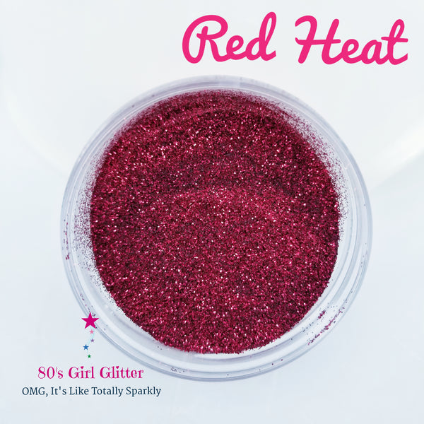 Red Heat - Glitter - Red Ultra Fine Glitter