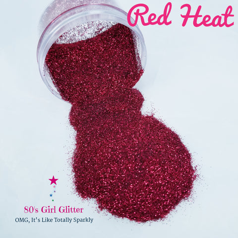 Red Heat - Glitter - Red Ultra Fine Glitter