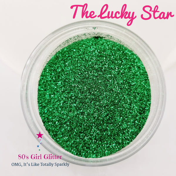 The Lucky Star - Glitter - Green Metallic Ultra Fine Glitter