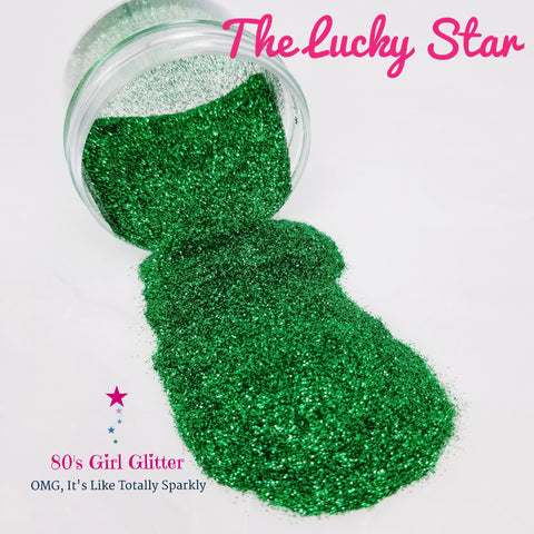 The Lucky Star - Glitter - Green Metallic Ultra Fine Glitter