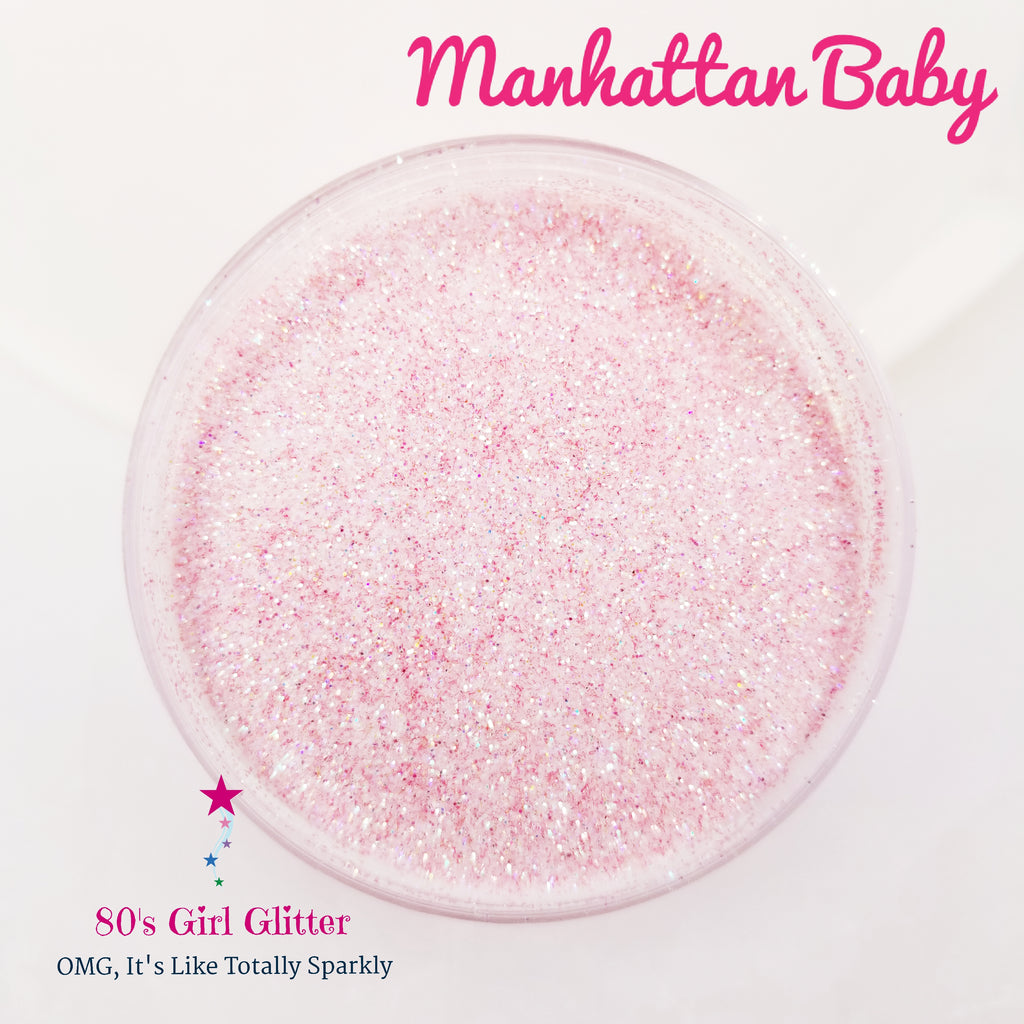 Manhattan Baby - Glitter - Pink Glitter - Baby Pink Ultra Fine