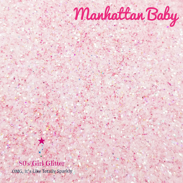 Manhattan Baby - Glitter - Pink Glitter - Baby Pink Ultra Fine Glitter