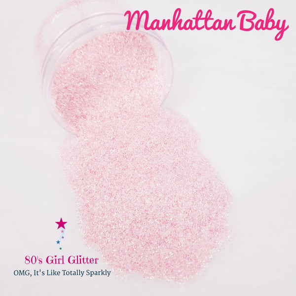 Manhattan Baby - Glitter - Pink Glitter - Baby Pink Ultra Fine Glitter