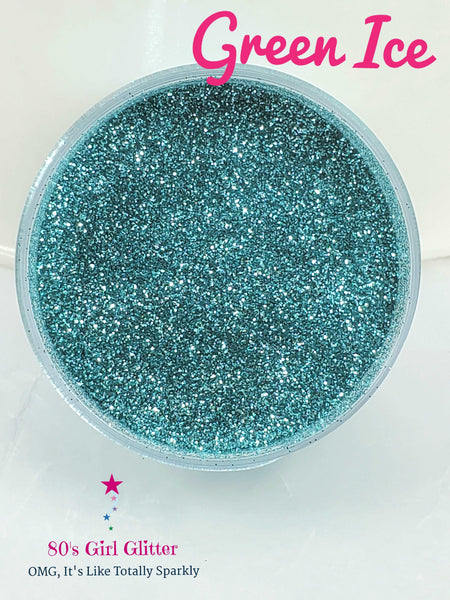 Green Ice - Glitter - Teal Green Ultra Fine Glitter