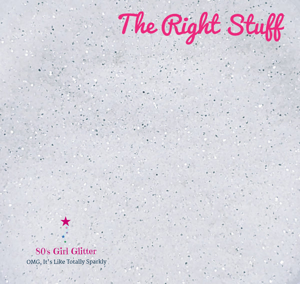 The Right Stuff - Glitter - White Ultra Fine Glitter - Tumbler Glitter - Resin Glitter