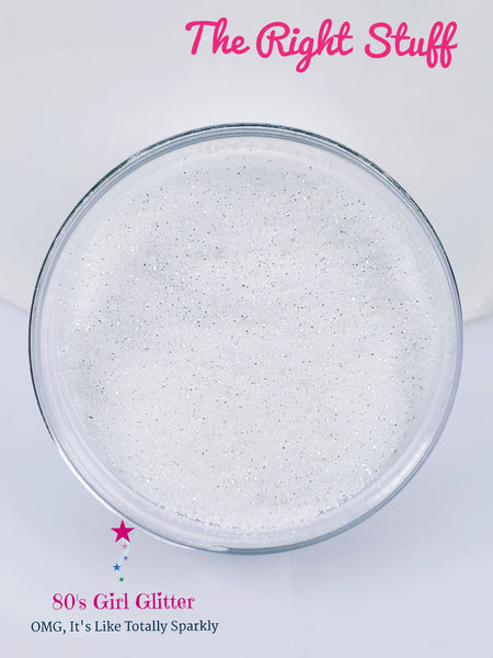 The Right Stuff - Glitter - White Ultra Fine Glitter - Tumbler Glitter - Resin Glitter