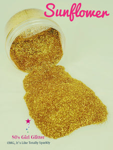 Sunflower - Glitter - Gold Glitter - Golden Yellow Ultra Fine Glitter