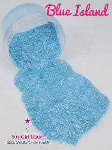 Blue Island - Glitter - Blue Glitter - Blue Ultra Fine Pearlescent Glitter