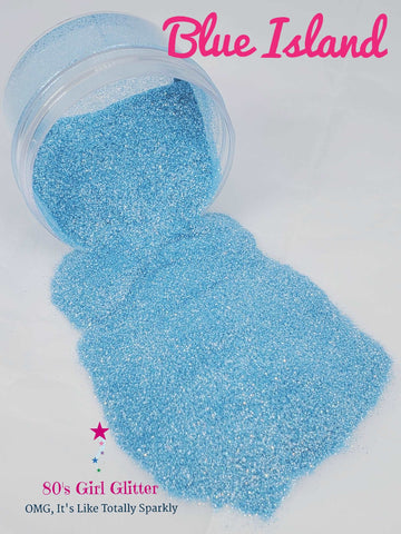 Blue Island - Glitter - Blue Glitter - Blue Ultra Fine Pearlescent Glitter