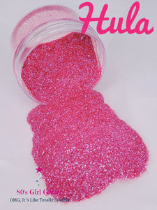 Hula - Glitter - Hot Pink Glitter - Pink Translucent Ultra Fine Glitter