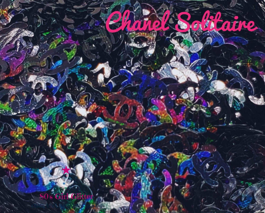 Chanel Solitaire - Glitter - Chanel Shaped Glitter – 80's Girl Glitter