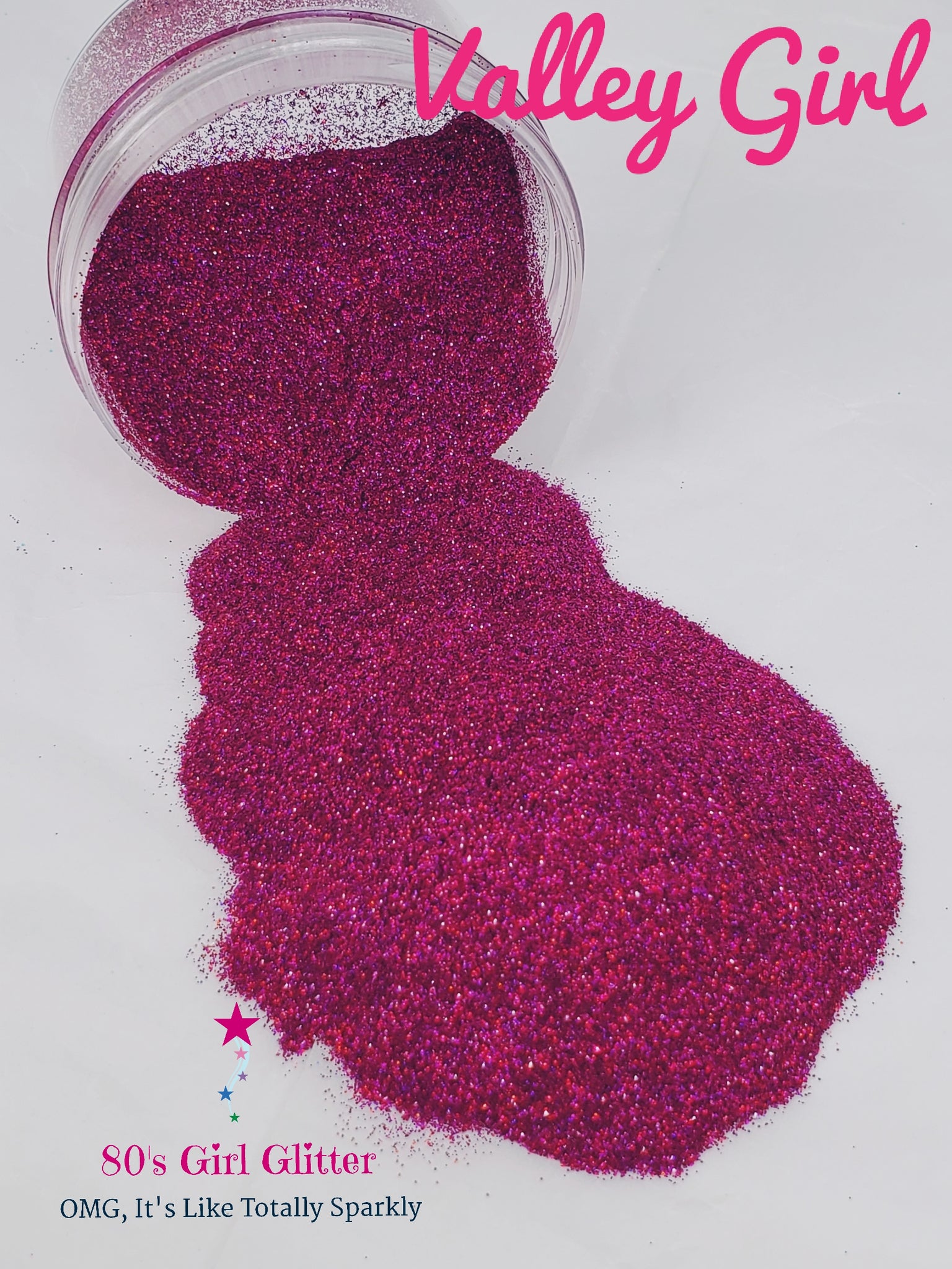 Hula - Glitter - Hot Pink Glitter - Pink Translucent Ultra Fine Glitte –  80's Girl Glitter