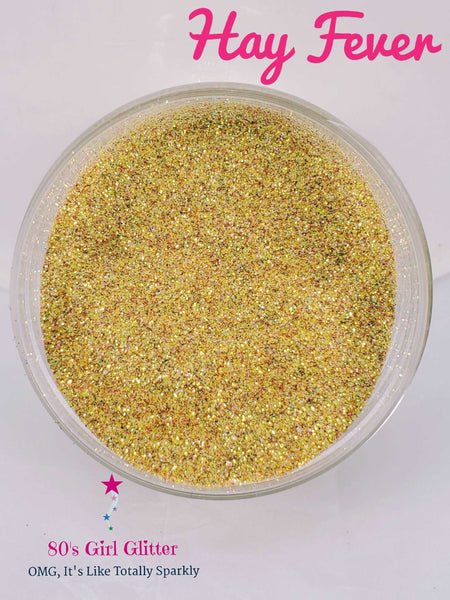 Hay Fever - Glitter - Mustard Yellow Ultra Fine Glitter