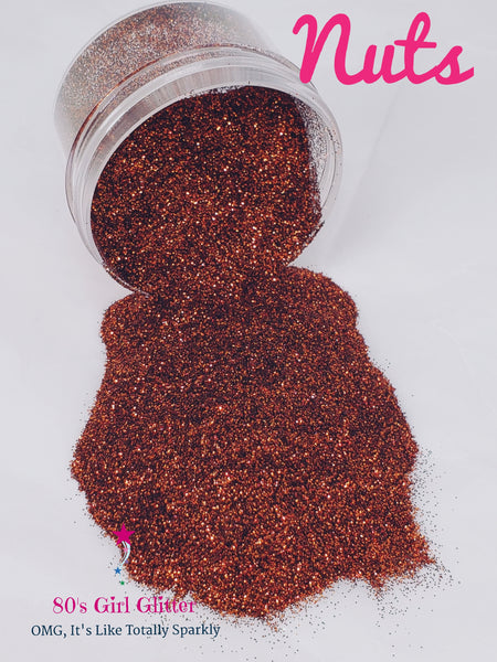 Nuts - Glitter - Brown Glitter - Nutmeg Brown Glitter