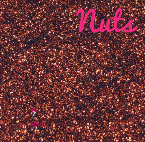 Nuts - Glitter - Brown Glitter - Nutmeg Brown Glitter