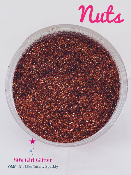 Nuts - Glitter - Brown Glitter - Nutmeg Brown Glitter