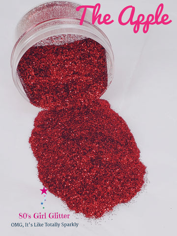 The Apple - Glitter - Red Glitter - Berry Red Glitter - Glitter for Tumblers - Nail Glitter