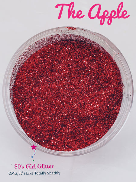 The Apple - Glitter - Red Glitter - Berry Red Glitter - Glitter for Tumblers - Nail Glitter