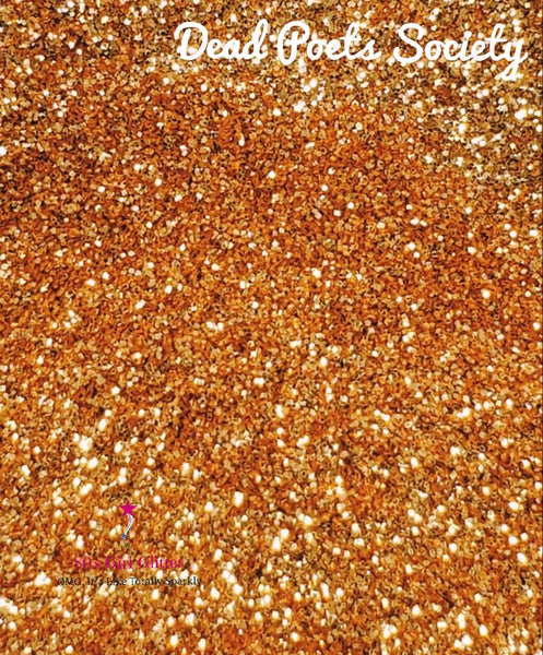 Dead Poets Society - Glitter - Gold Glitter - Orange Gold Ultra Fine Glitter