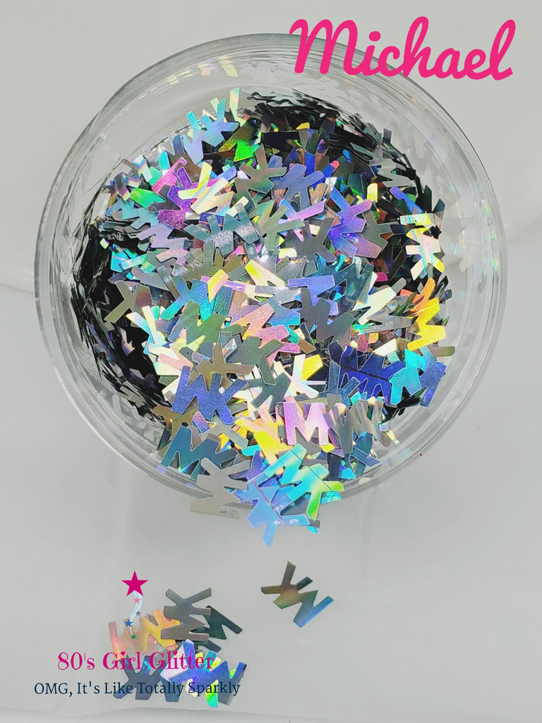 Michael - Glitter - Glitter Shapes - Michael K Shaped Glitter – 80's Girl  Glitter