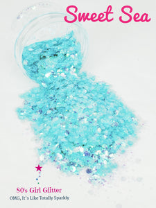 Sweet Sea - Glitter - Pale Aqua Opalescent Glitter