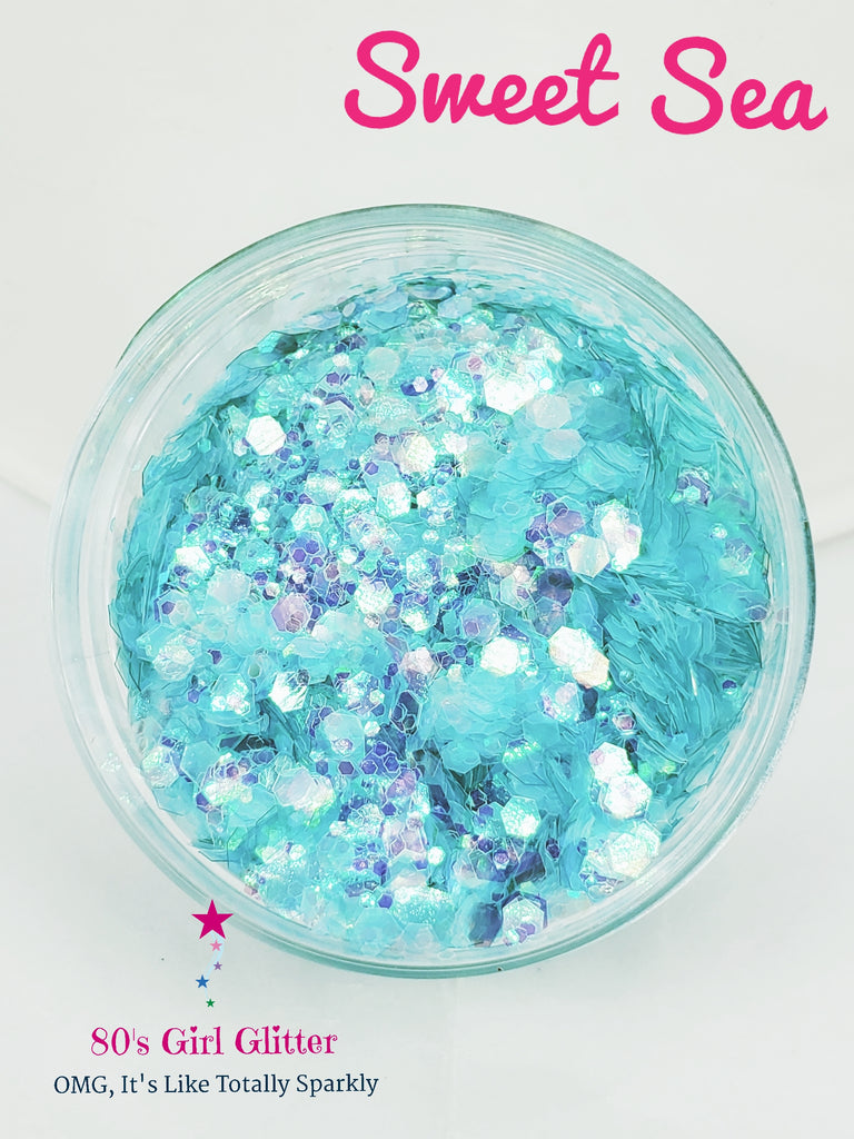 Sea Crystals- Holographic Extra Fine Glitter