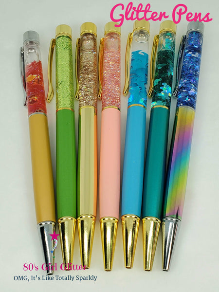 Glitter Pens - Fillable Glitter Pens